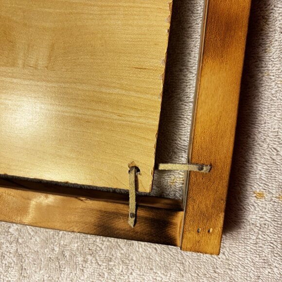 Elvis Picture Of 45 Record Mounted On Wood In Wooden Frame - Picture 8 of 16